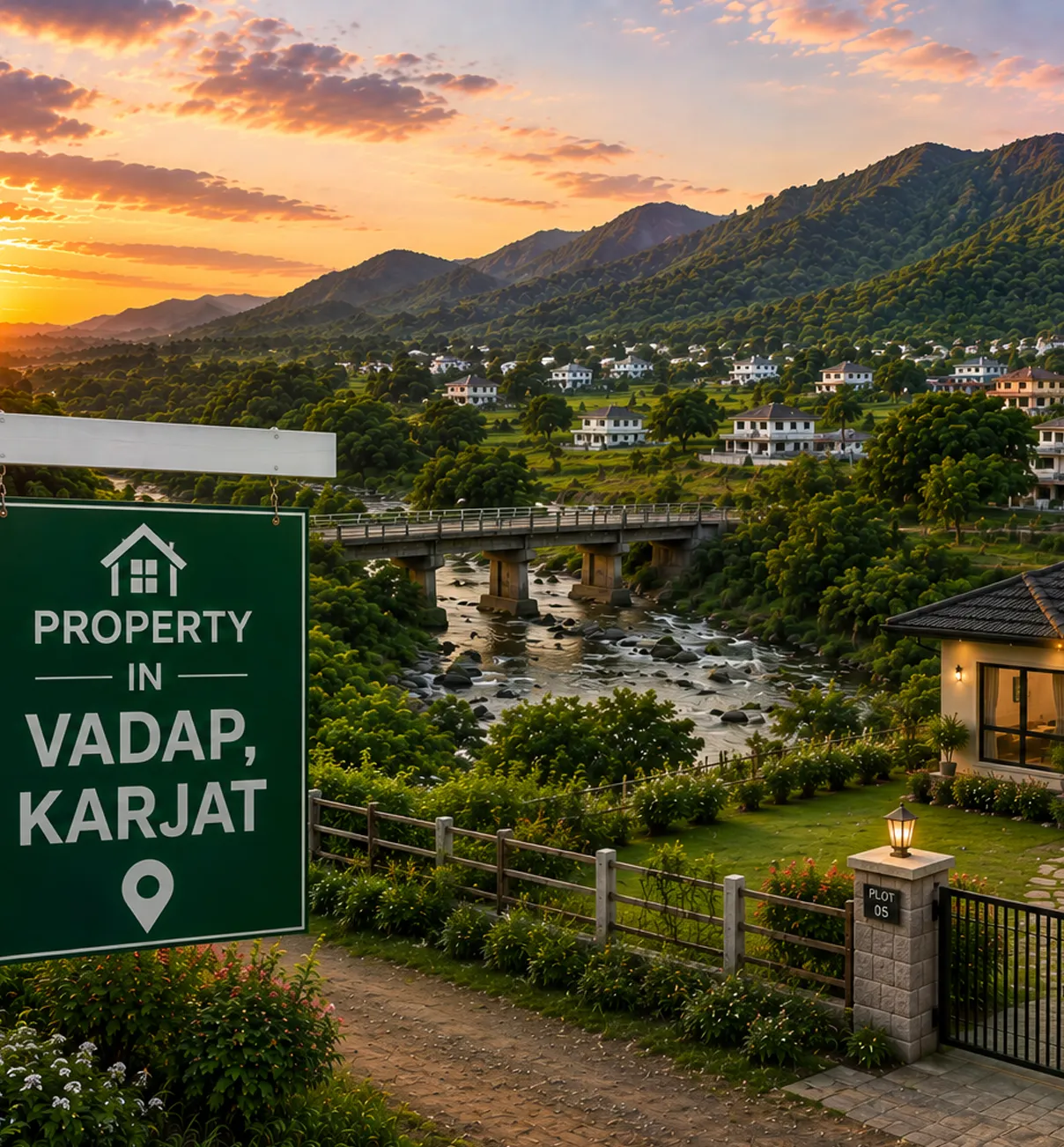 Property in Vadap, Karjat